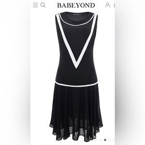 1920s Sleeveless Casual Day Dress